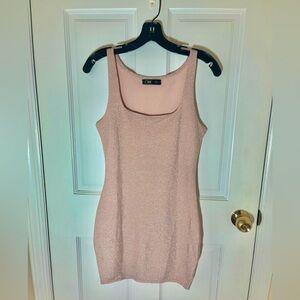 Bodycon Glitter Cami Mini Dress